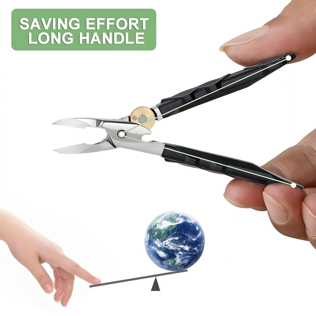 VOGARB safety lock engaged detail, secure storage and accident prevention benefit