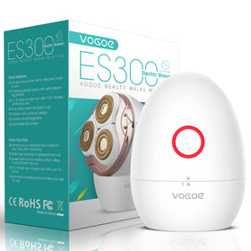 VOGOE ES300 front view showing compact design and simple one-button control for convenience