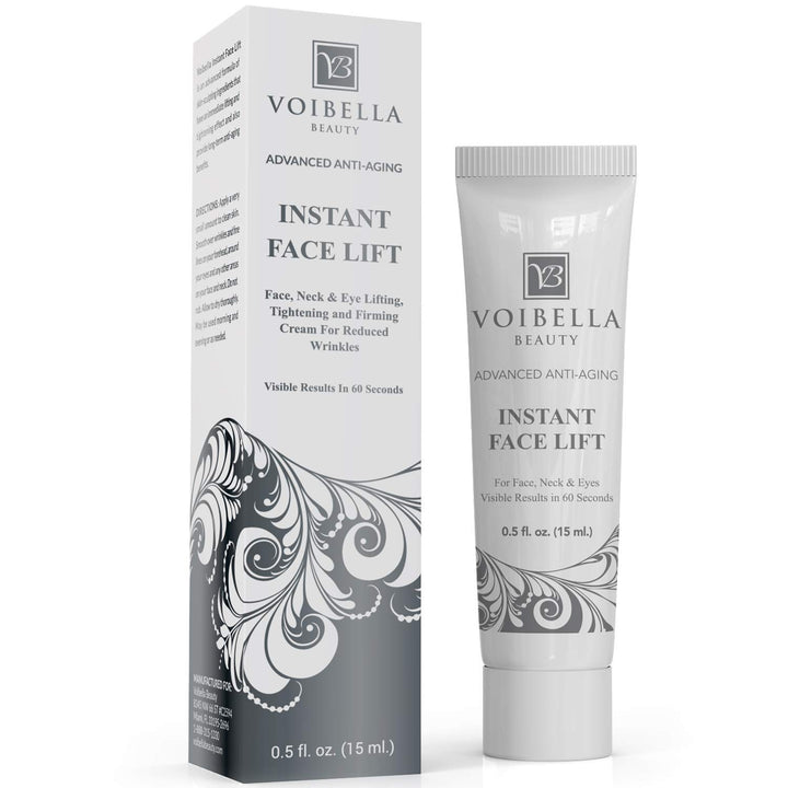 VOIBELLA BEAUTY front packaging showing product name and compact jar benefits