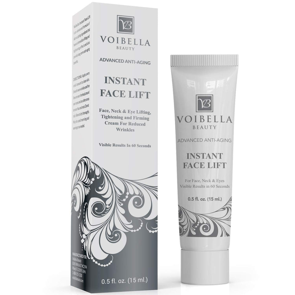 VOIBELLA BEAUTY front packaging showing product name and compact jar benefits