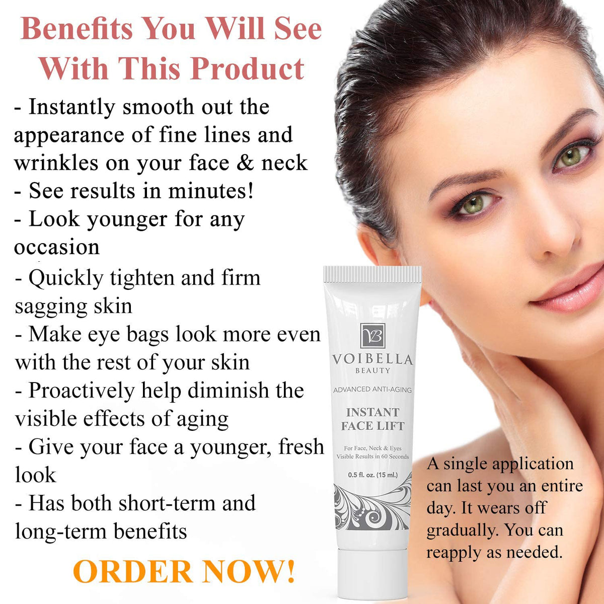 VOIBELLA BEAUTY creamy texture close-up highlighting smooth blendability