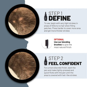 VOID Homme brush detail blending pigment for natural texture