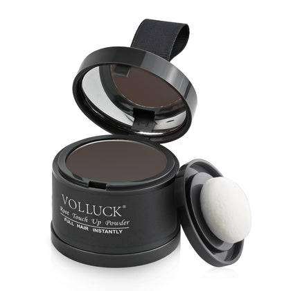 VOLLUCK compact front closed showing portable design and quick touch-up benefit