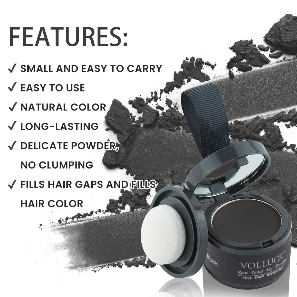 VOLLUCK compact beside a coin to show travel-friendly size advantage