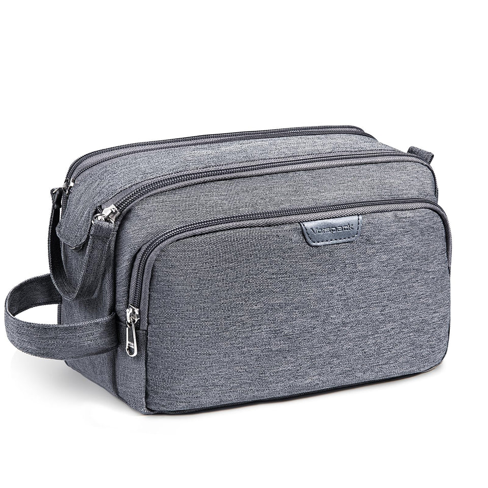 Vorspack front view showing zippered compartments and easy travel access