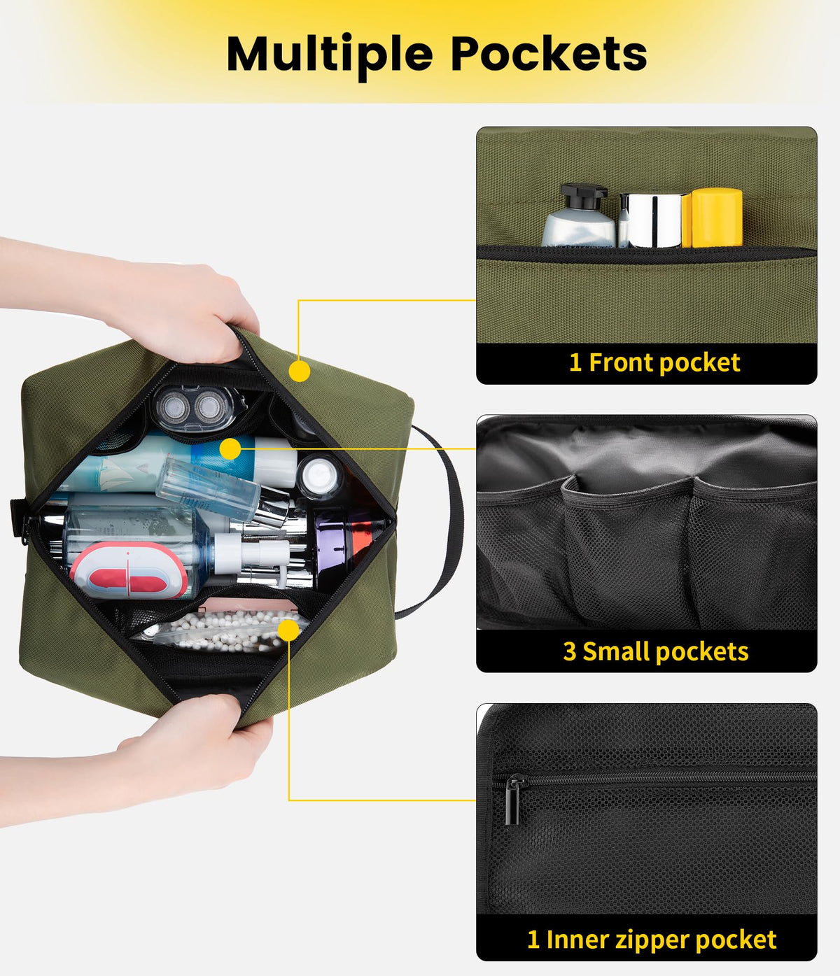 Vorspack mesh pocket closeup showing secure see-through storage benefit