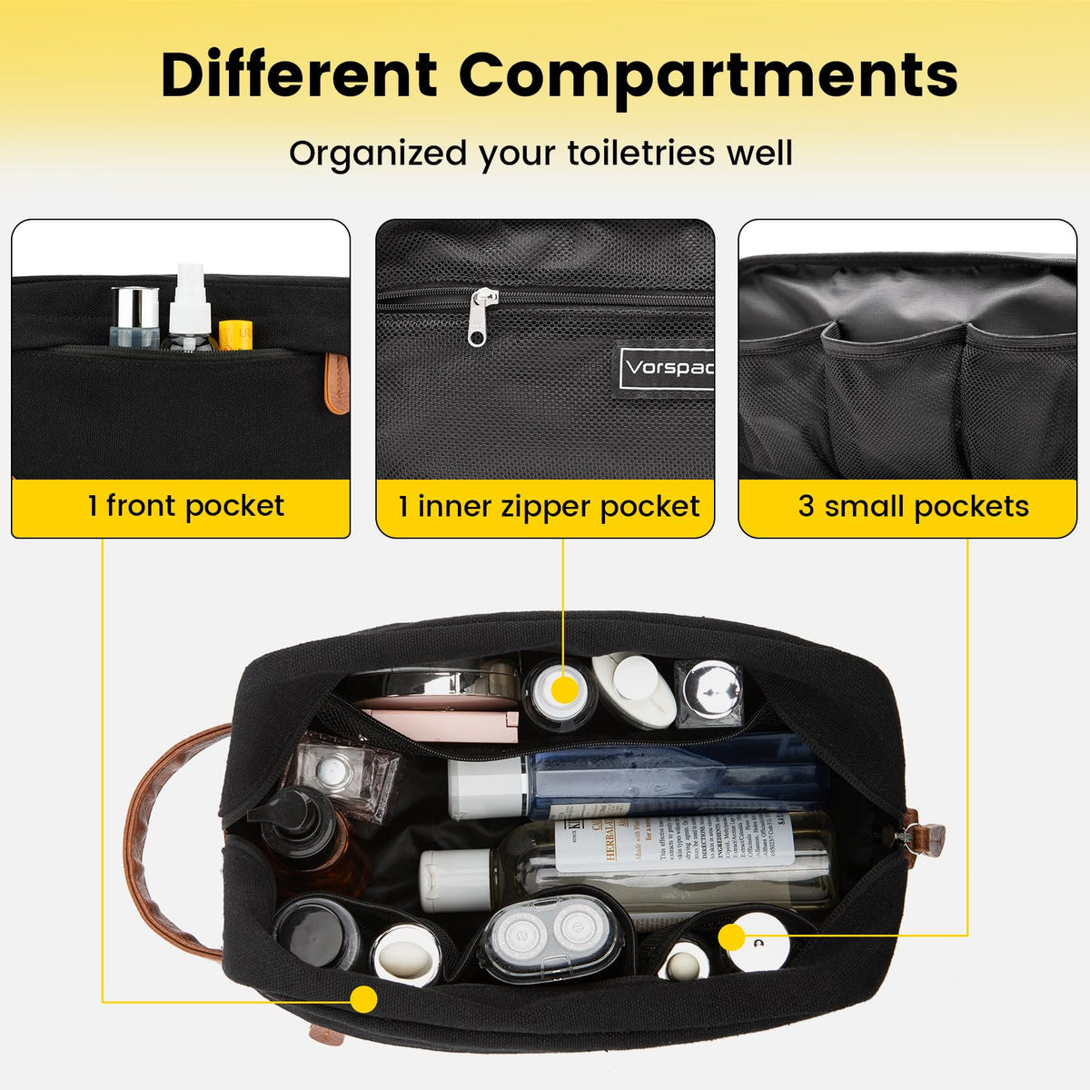 Vorspack interior mesh pocket detail keeping small items visible and secure benefit quick access