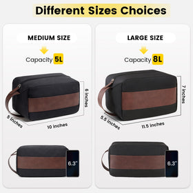 Vorspack open layout showing main compartment packed with travel bottles for organized packing