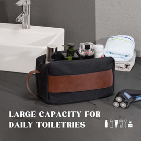 Vorspack PU leather handle detail for comfortable carrying and convenient hanging