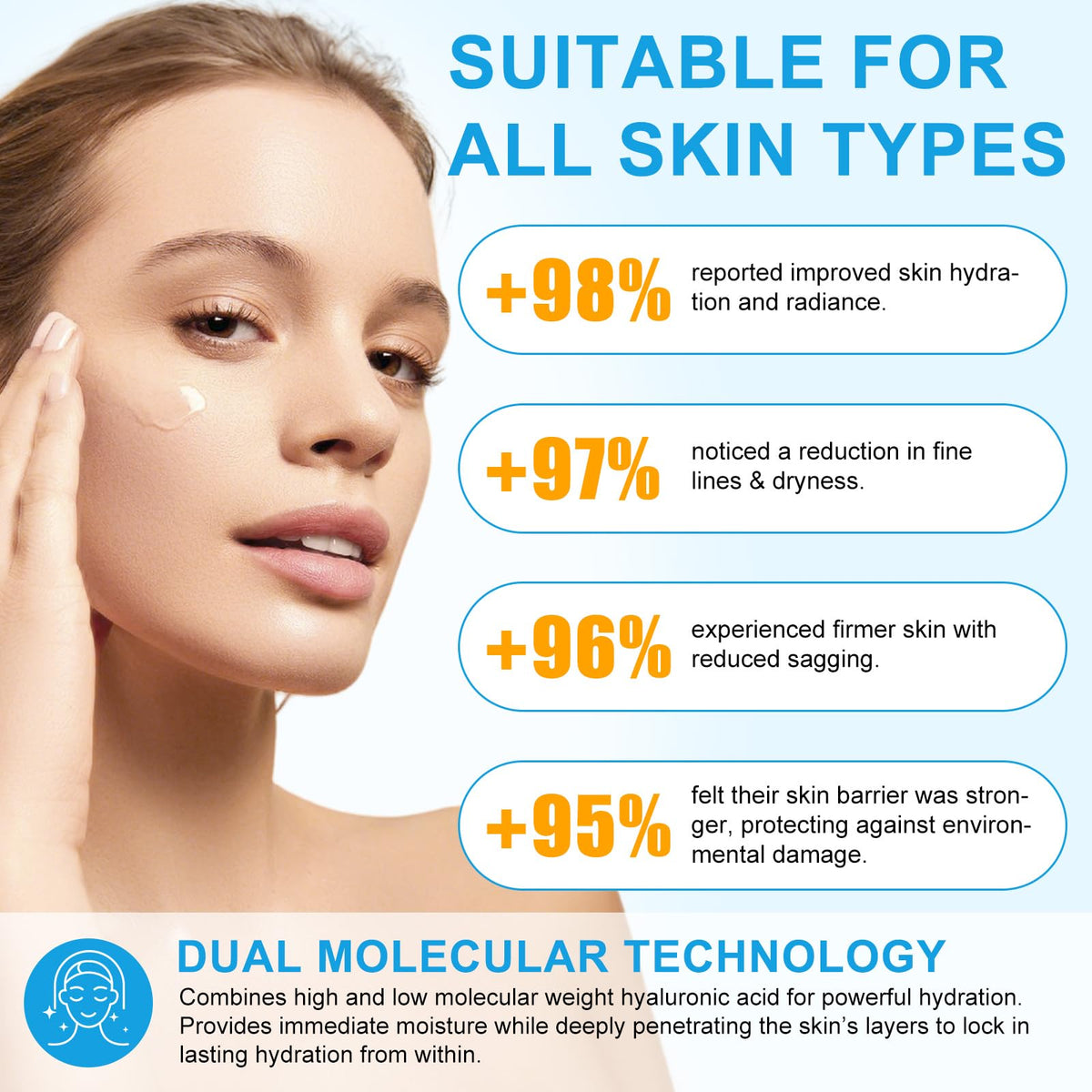 Vortexonix serum in glass dropper after mixing, showing smooth hydrating result ready to apply