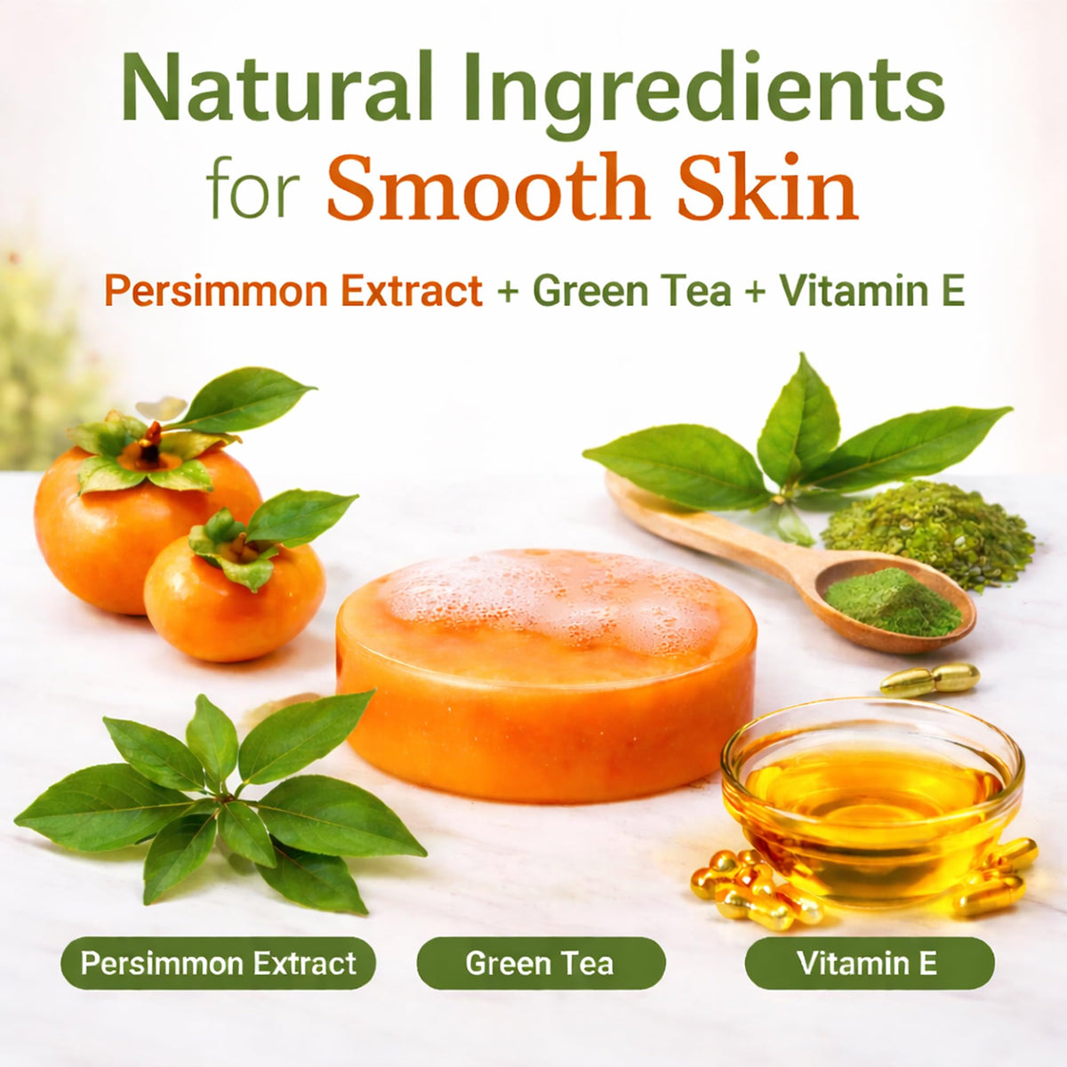 VOSETOKELA soap close-up texture with rich foam for better coverage