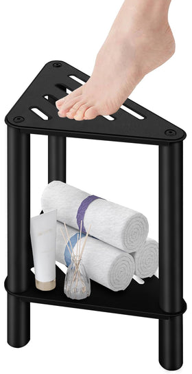 VOTZAAQ front view stainless steel foot rest showing compact design and durability
