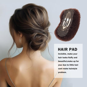 Vouchmind insert positioned under crown demonstrating instant root lift
