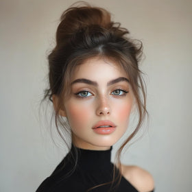 Vouchmind in wedding hairstyle setting showing polished volume for events