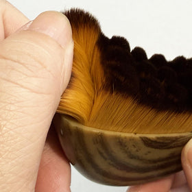 VOUGH in-use massage demonstrating facial drainage technique and relaxation benefit