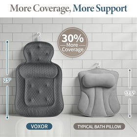 VOXOR hanging hook and folded pillow for easy drying and tidy storage