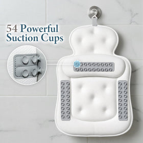 VOXOR in tub lifestyle shot depicting supported head and relaxed posture
