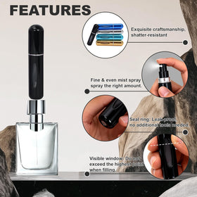 Voyadeau next to a lipstick to show compact pocketable size convenience