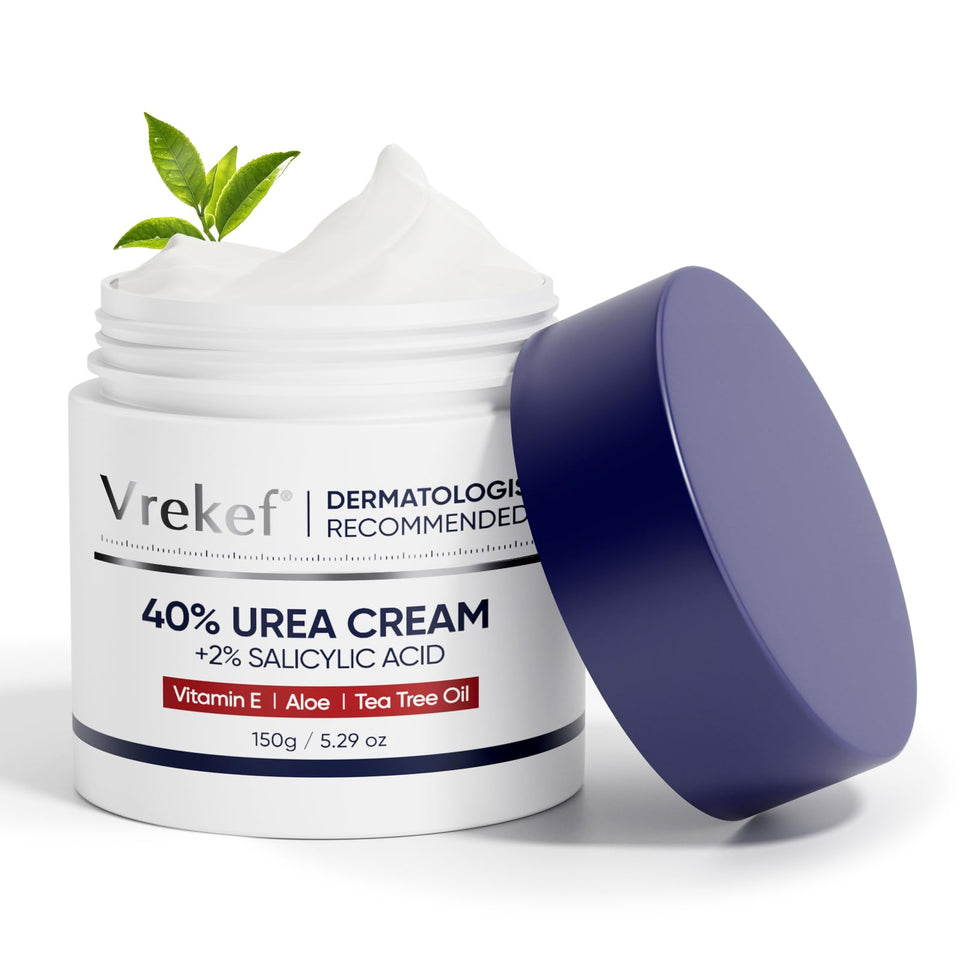 VREKEF front packaging showing 5.29 oz jar and product name, clarifies use