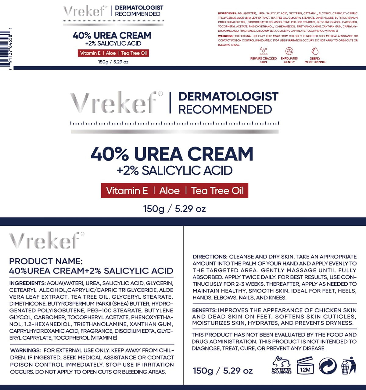 VREKEF nighttime care with socks illustrating intensified overnight hydration benefit