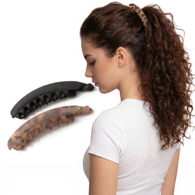 Vrose Flosi front view showing clip shape and packaging benefits