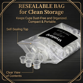 VryaSang close-up of cup rim highlighting waterproof plastic and spill resistance