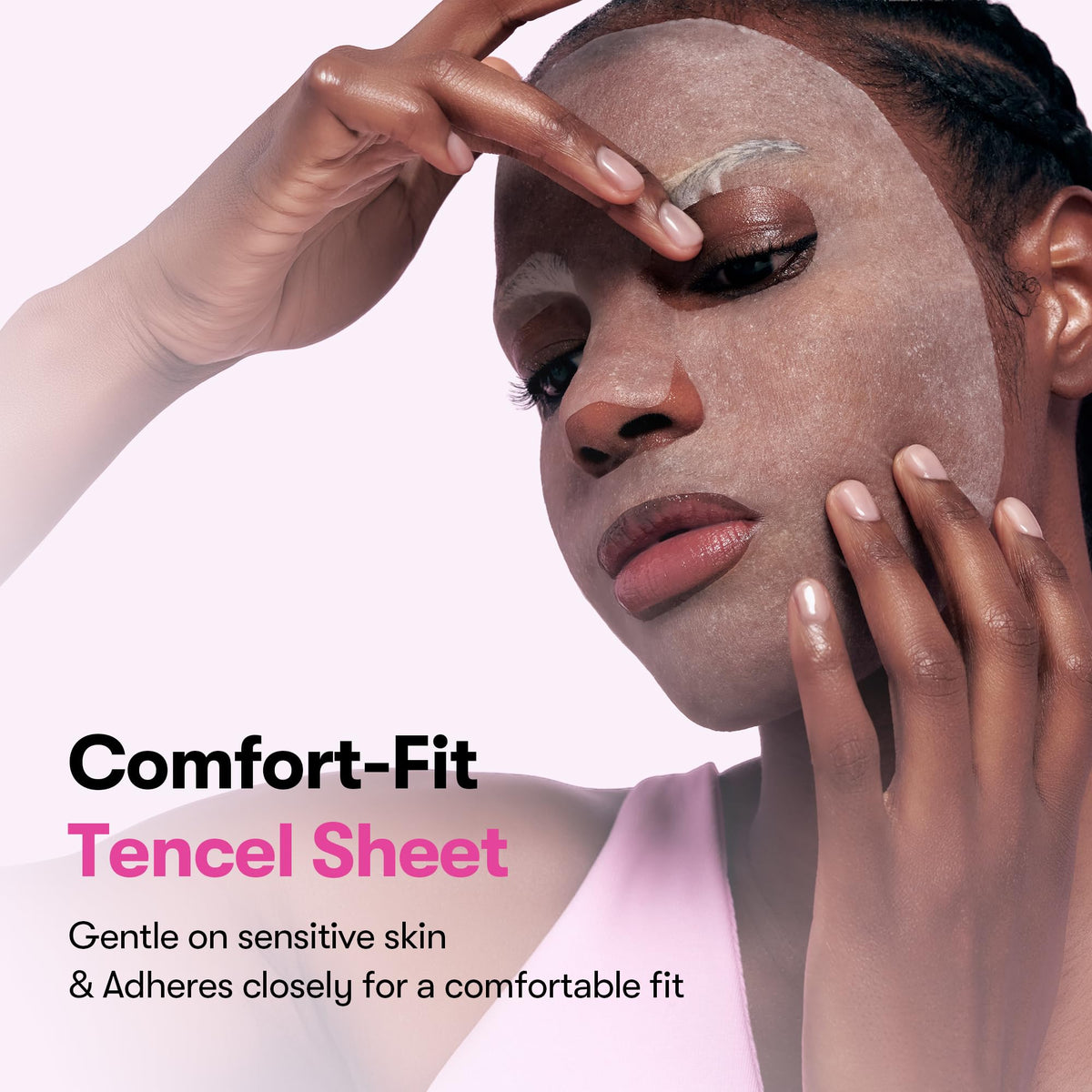 VT COSMETICS mask pack beside ruler illustrating 30-count supply for monthly routine