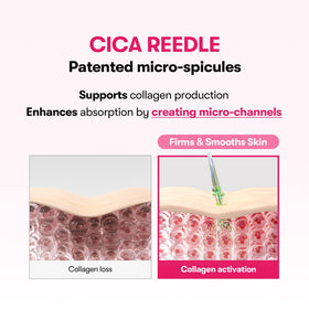 VT COSMETICS spicule detail illustration demonstrating deeper delivery