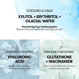 VT COSMETICS essence texture pouring, hydrating formula with hyaluronic benefit