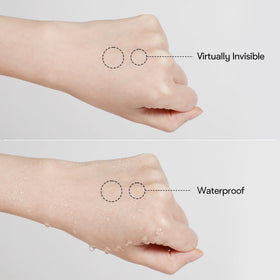 VT COSMETICS patch applied on cheek protecting a blemish and reducing picking