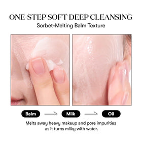 VT COSMETICS 50ml balm next to hand for scale, emphasizing portable size