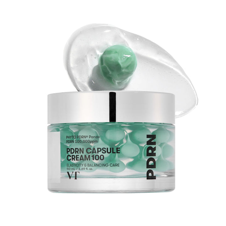 VT COSMETICS jar front view showing elegant packaging and moisturizing promise