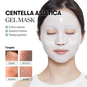 VT COSMETICS open mask and ampoule demonstrating sealed soothing system
