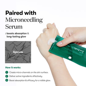 VT COSMETICS overnight routine scene showing long-wear soothing effect