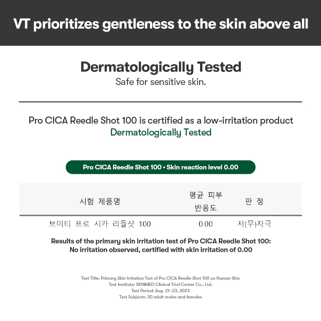 VT COSMETICS bottle staged on vanity in lifestyle setting implying daily routine ease