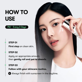 VT COSMETICS hand demonstrating serum absorption for better product uptake benefit