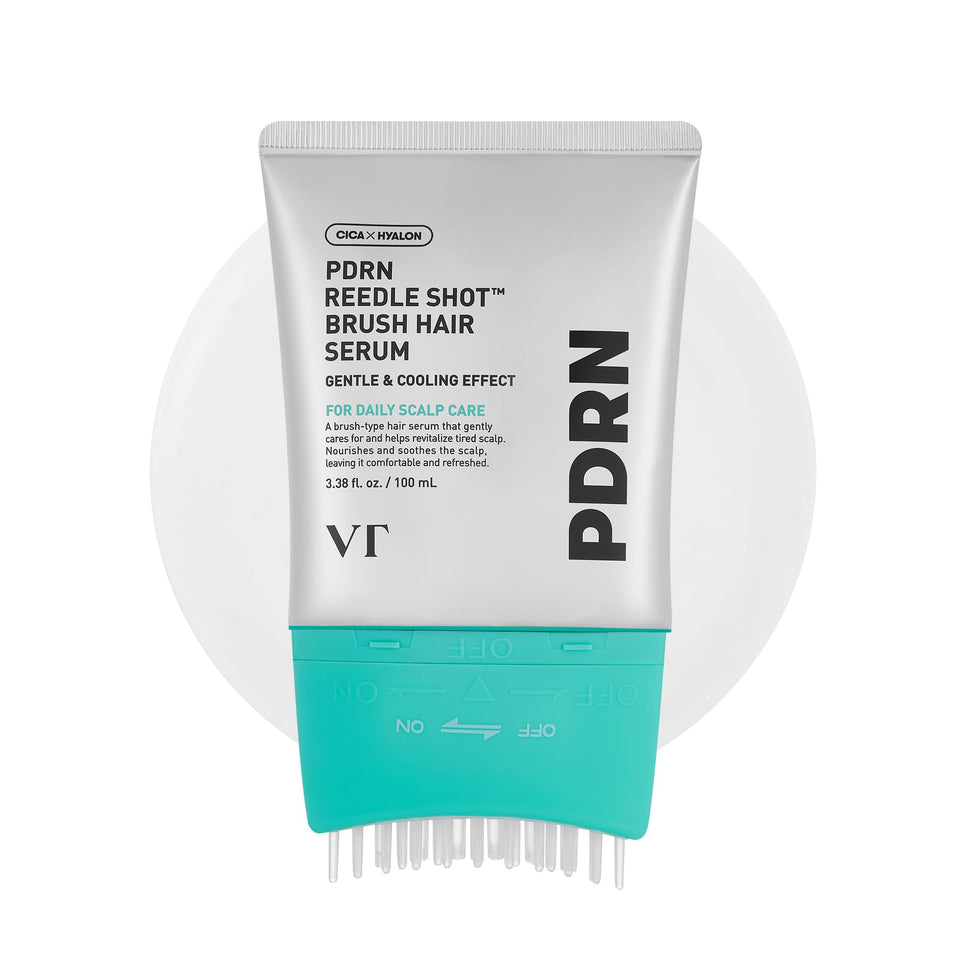 VT COSMETICS front packaging shows brush serum and benefits clearly