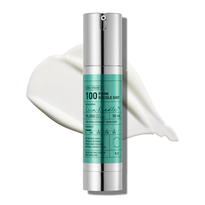 VT COSMETICS Reedle Shot front bottle showing clean packaging and benefit of priming skin