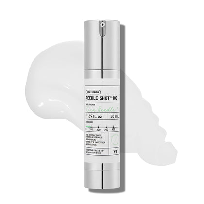 VT COSMETICS Reedle Shot front packaging showing product and benefit of pore care