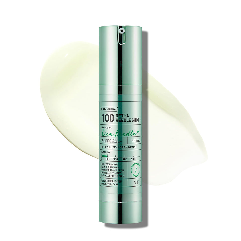 VT COSMETICS front packaging showing bottle and branding for easy identification