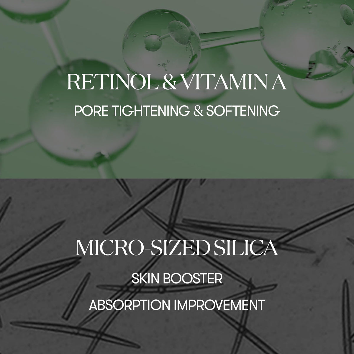 VT COSMETICS emulsion texture close-up showing smooth finish and quick absorption