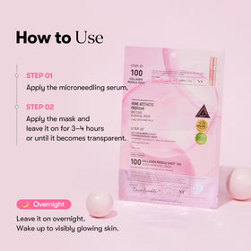 VT COSMETICS mask and box in hand to show real size and scale