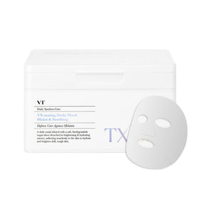 VT COSMETICS front packaging showing 30-sheet box and brand benefit