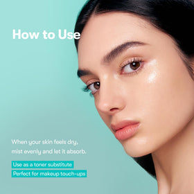 VT COSMETICS treated skin showing fresh glow and plumper appearance
