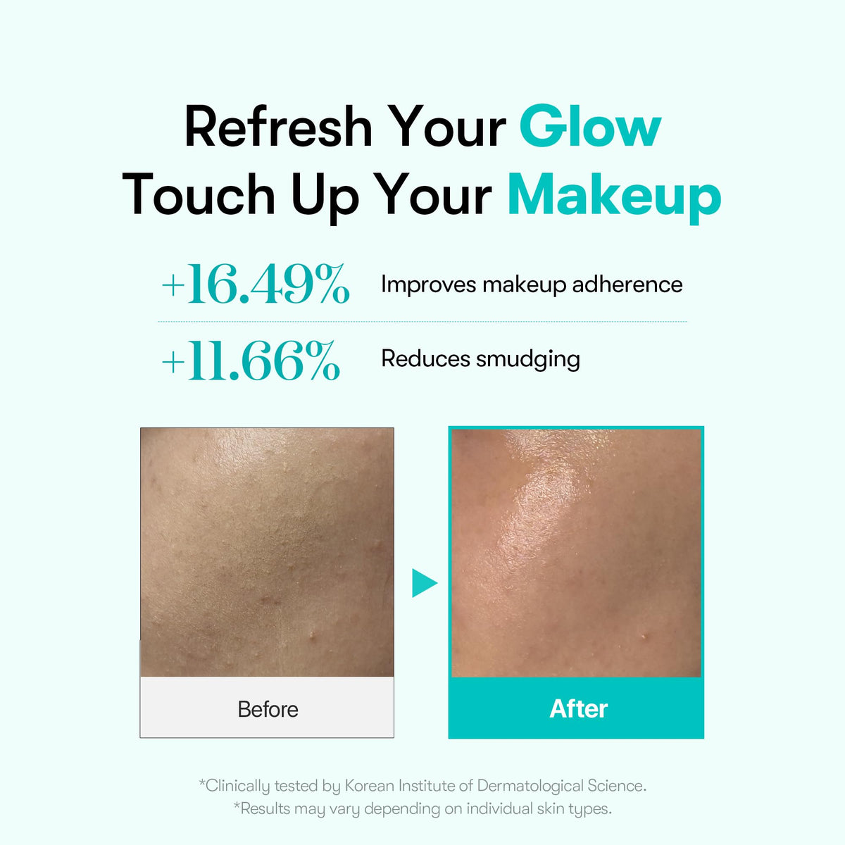VT COSMETICS ultra-fine mist texture visible for lightweight absorption