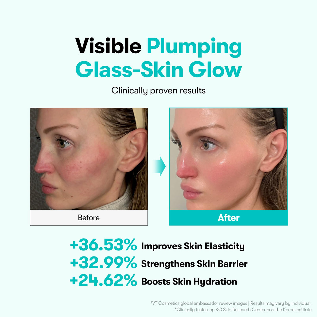 VT COSMETICS product in morning routine illustrating fast absorption benefit