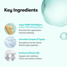 VT COSMETICS milky texture closeup demonstrating lightweight hydration