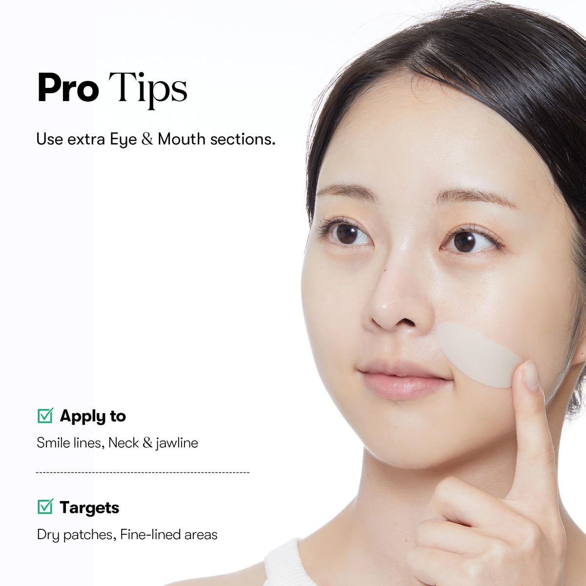 VT COSMETICS mask beside ruler showing product size and travel-friendly portability benefit