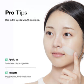 VT COSMETICS mask beside ruler showing product size and travel-friendly portability benefit