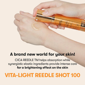 VT COSMETICS jelly-serum texture spread on fingertip for lightweight hydration